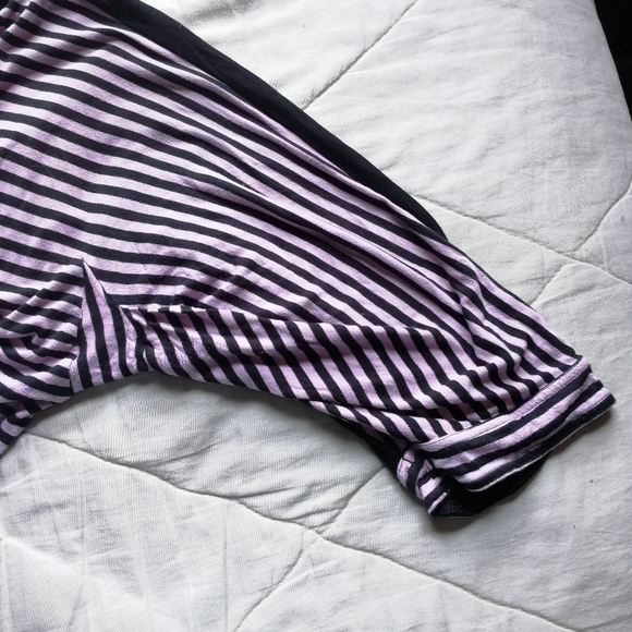 ADIDAS X STELLA McCARTNEY Striped Studio Dance Top Small - Picture 8 of 10